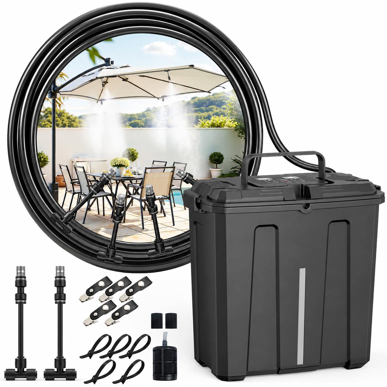 Portable Misting System Outdoor Water Misters for Outside