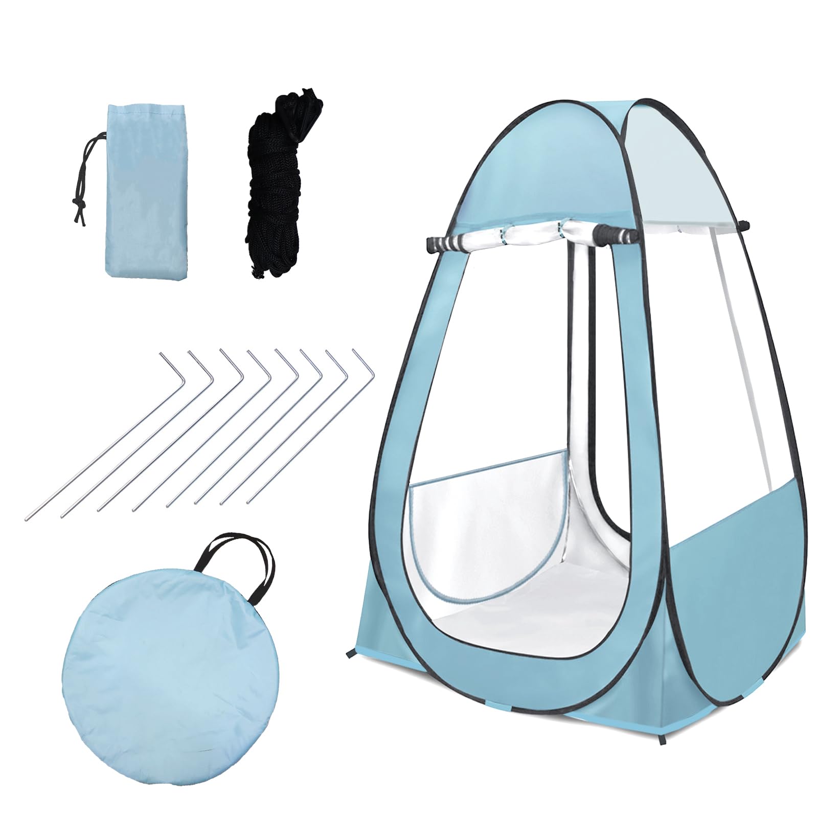 Pop Up Tents Clear View Sports Camp Tent Instant Transparent