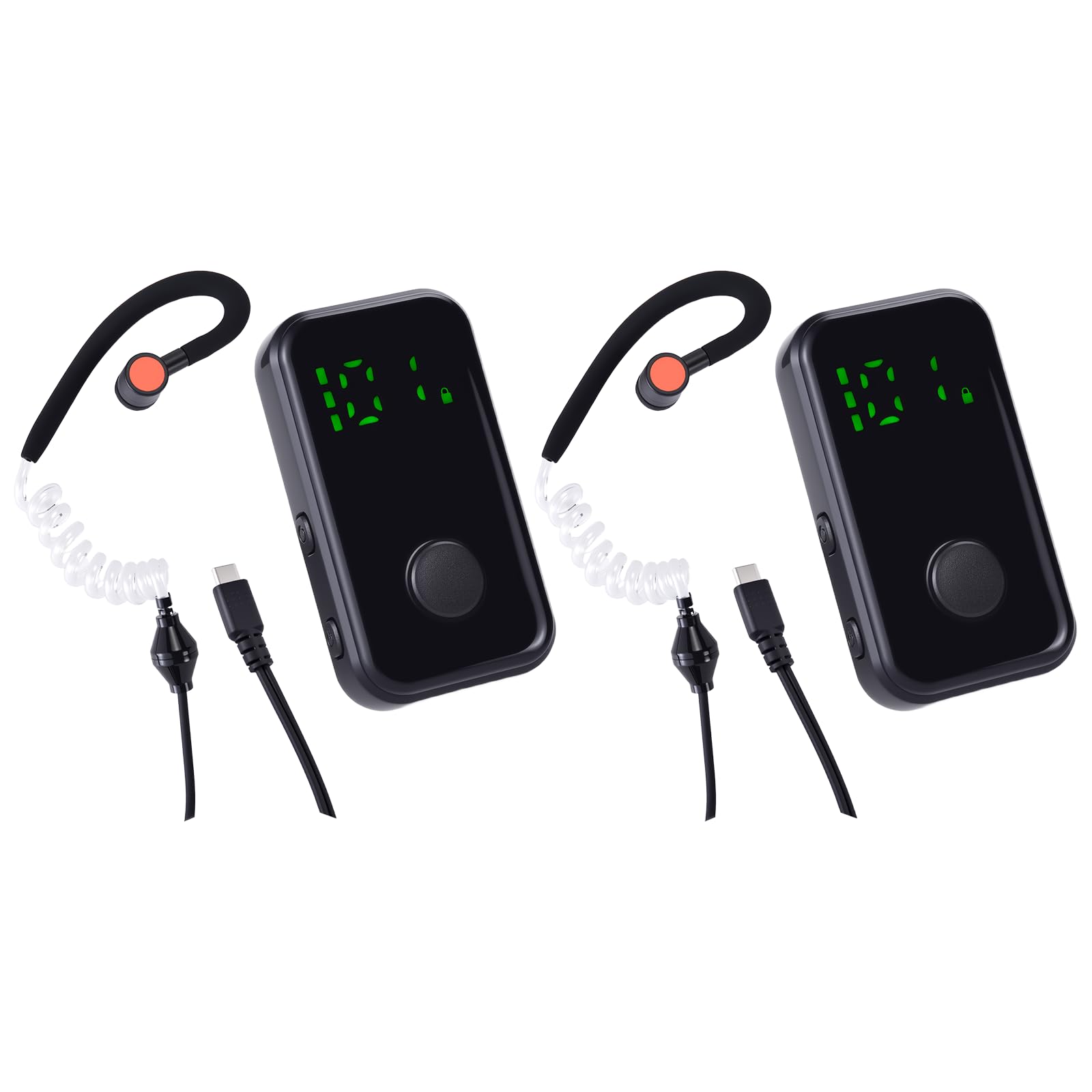 Super Mini Walkie Talkies Portable 2 Pack Two Way Radio with
