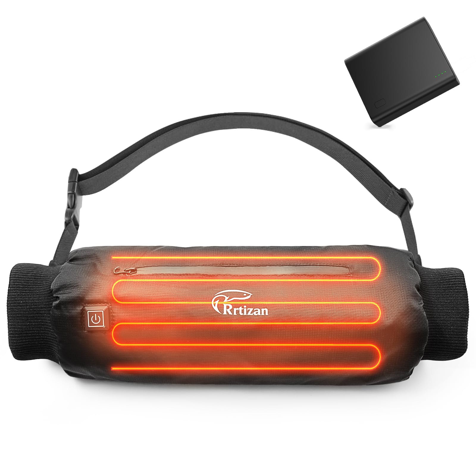 Heated Hand Warmer Pouch with Power Bank for Adult and Youth