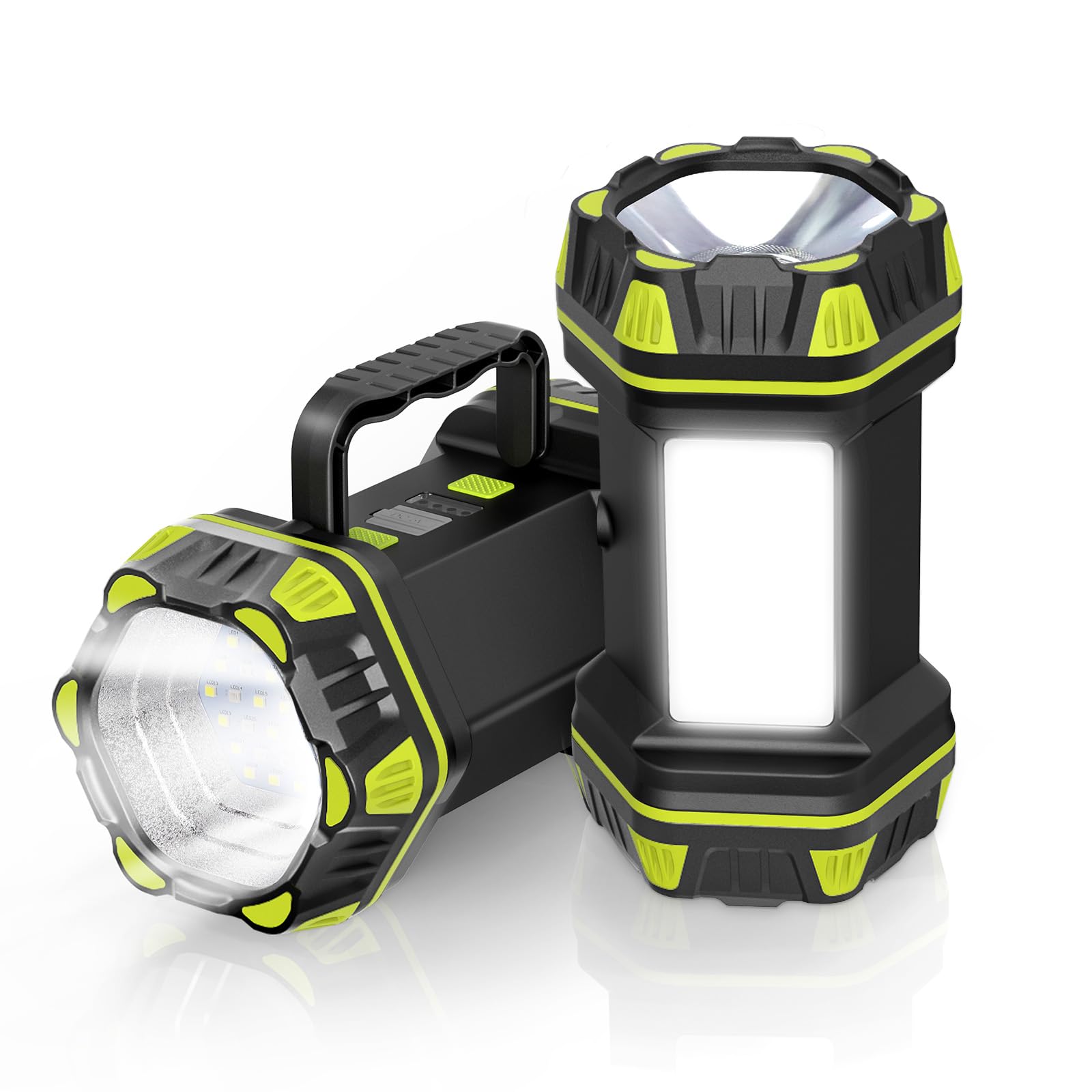 Alpswolf 2 Pack Spotlight Flashlight Rechargeable Camping