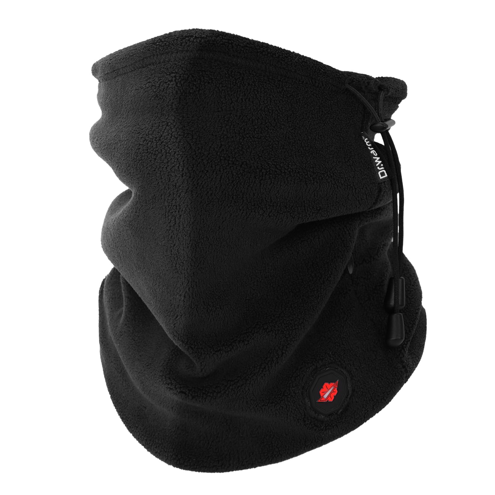 Dr Warm Rechargeable Heated Neck Gaiter for Men Women Fleece
