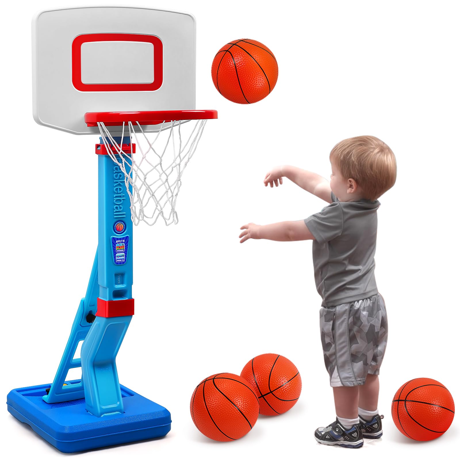 Toddler Basketball Hoop Mini Kids Basketball Hoops Toy for