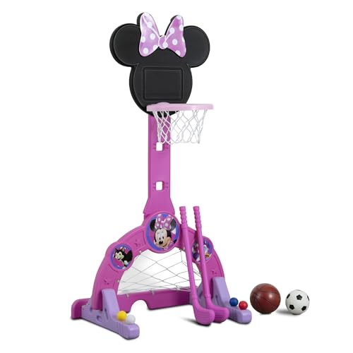 Delta Children Disney Minnie Mouse 4 in 1 Sports Center