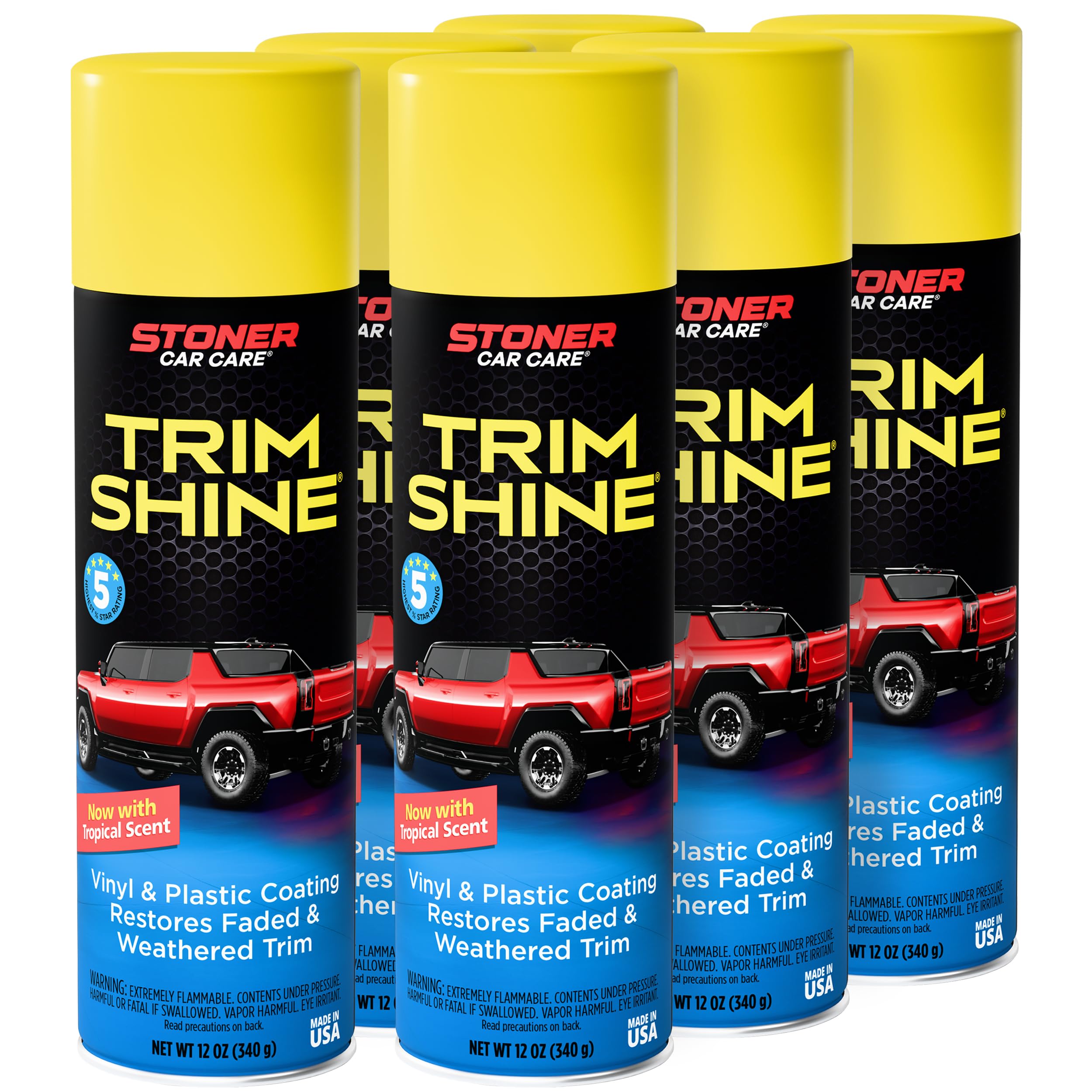 Stoner Car Care Trim Shine Black Trim Restorer 12 oz 91034