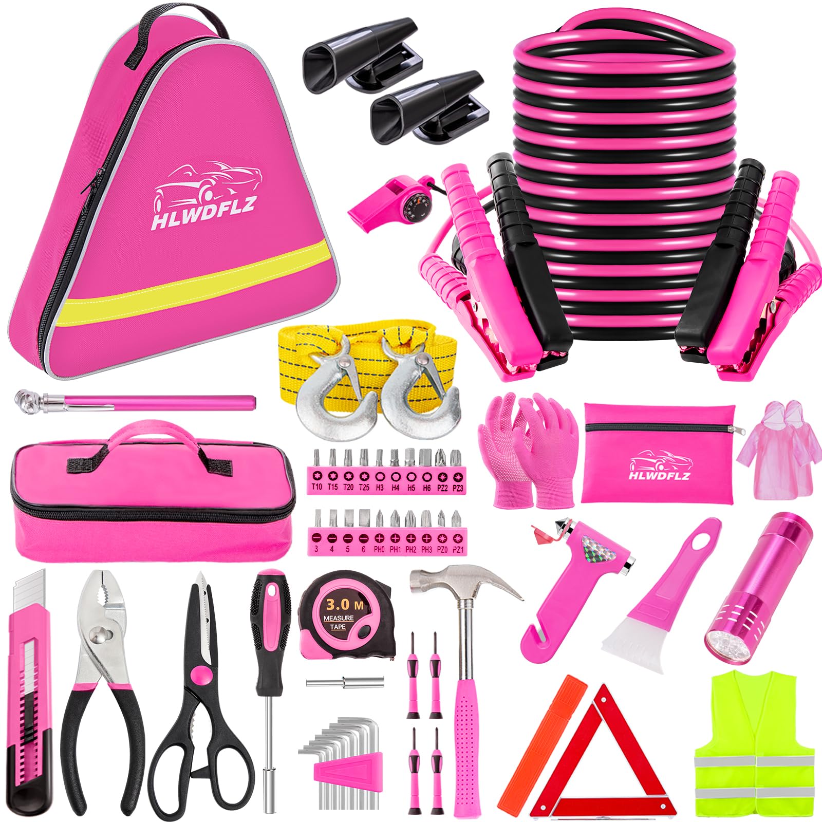 Car Roadside Emergency Kit