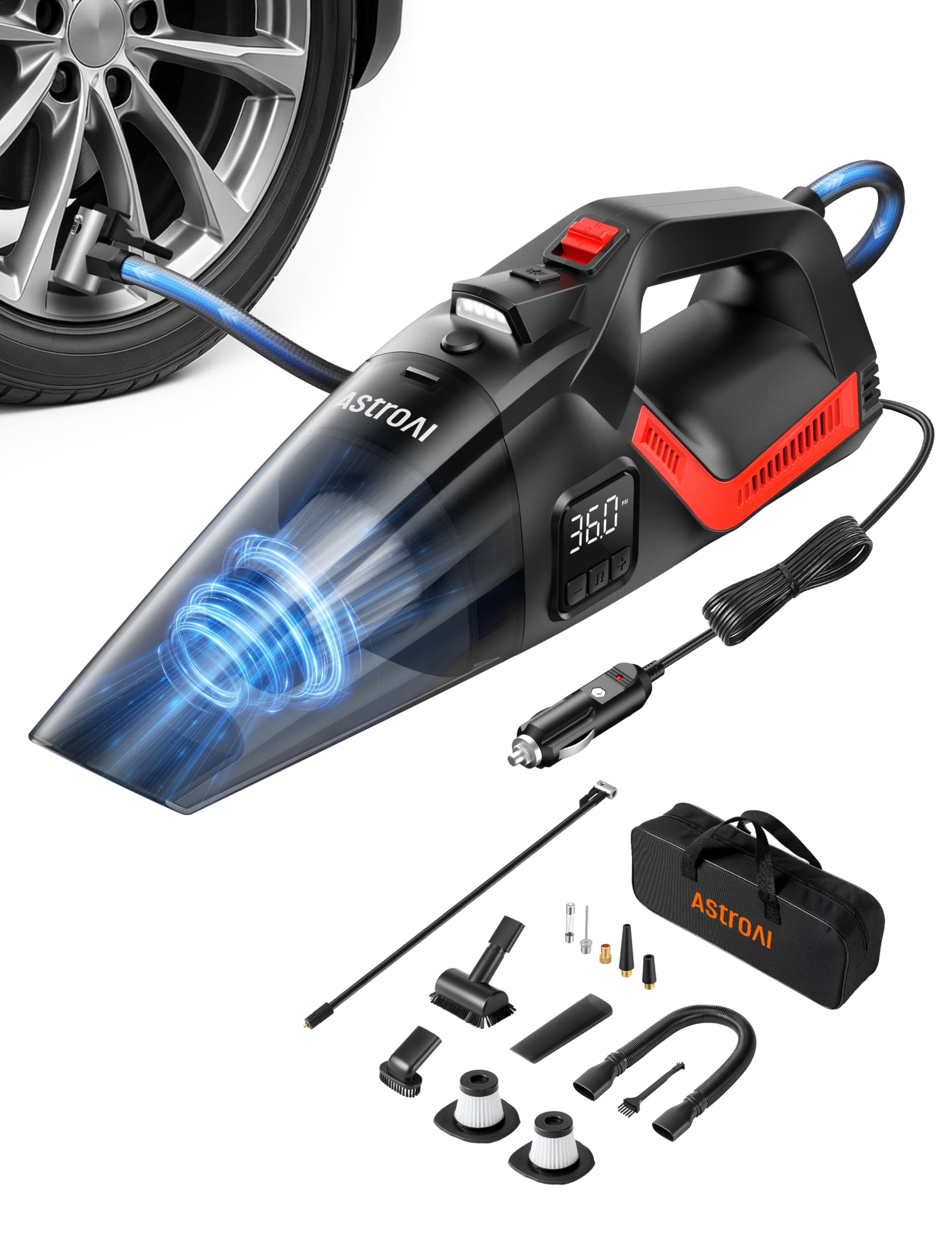 AstroAI 4 in 1 V3 12VDC 16 4FT High Power Handheld Car