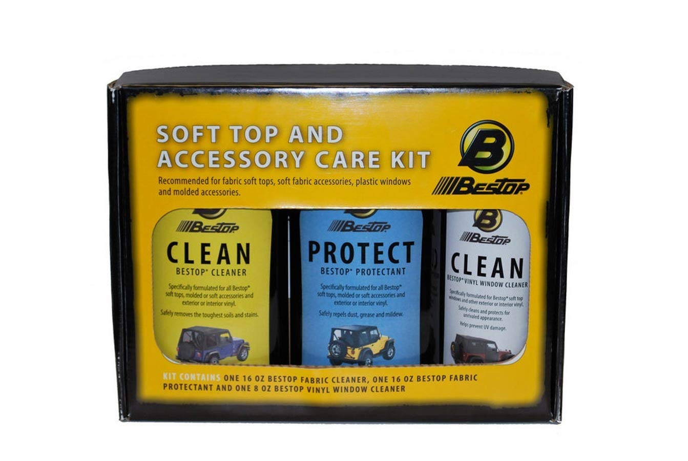 Bestop Cleaner Protectant Pack 1121500 for Vinyl Soft Tops