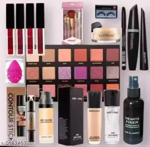 Professional Waterproof Makeup Combo Kit Full Set With All