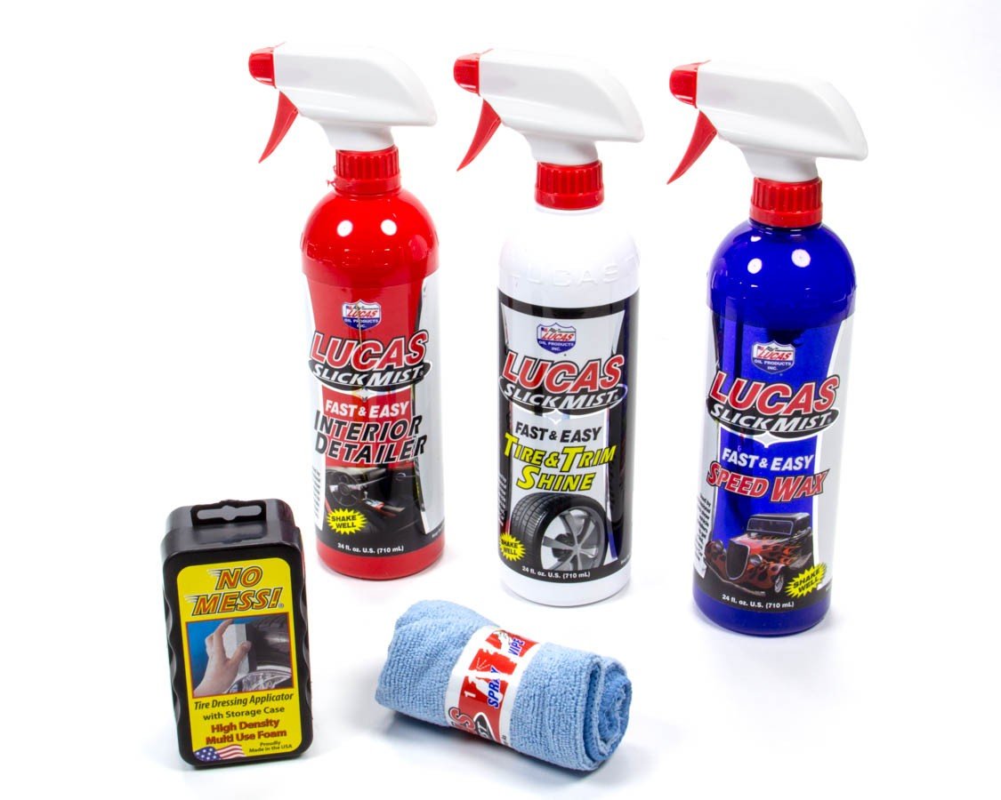 Lucas Oil Products LUC10558 Slick Mist Detailing Kit 4 Quart