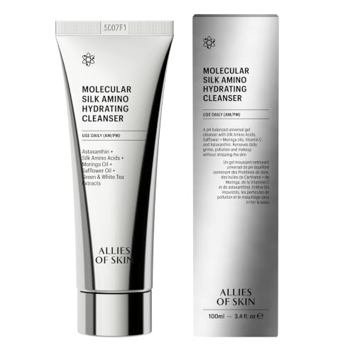 Allies of Skin Hydrating Silk Amino Face Cleanser 3 4 Fl Oz