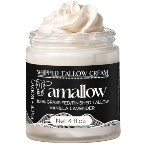 Amallow 100 Grass Fed Beef Tallow for Skin Care