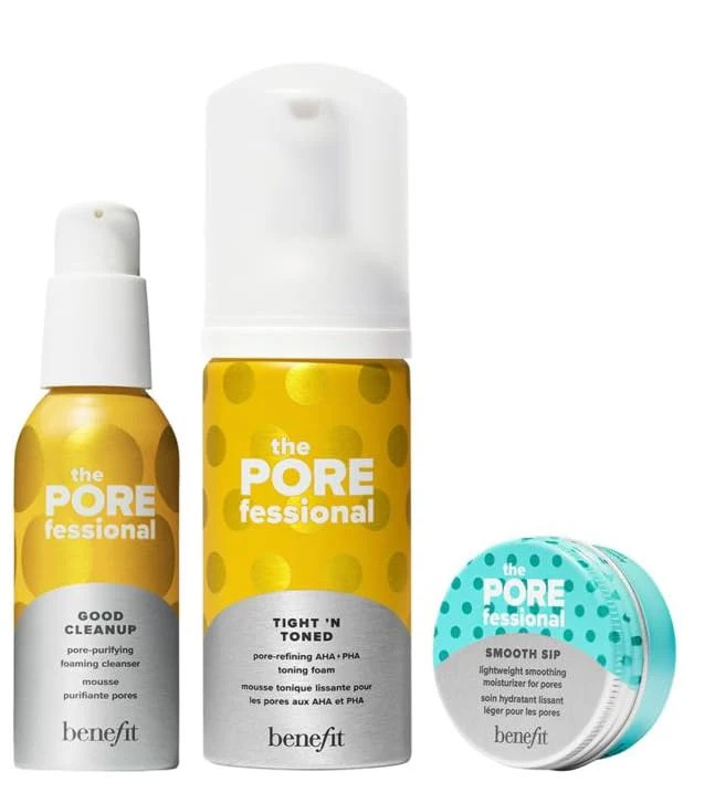 Benefit The Porefessional Travel Set Good Cleanup Tight N