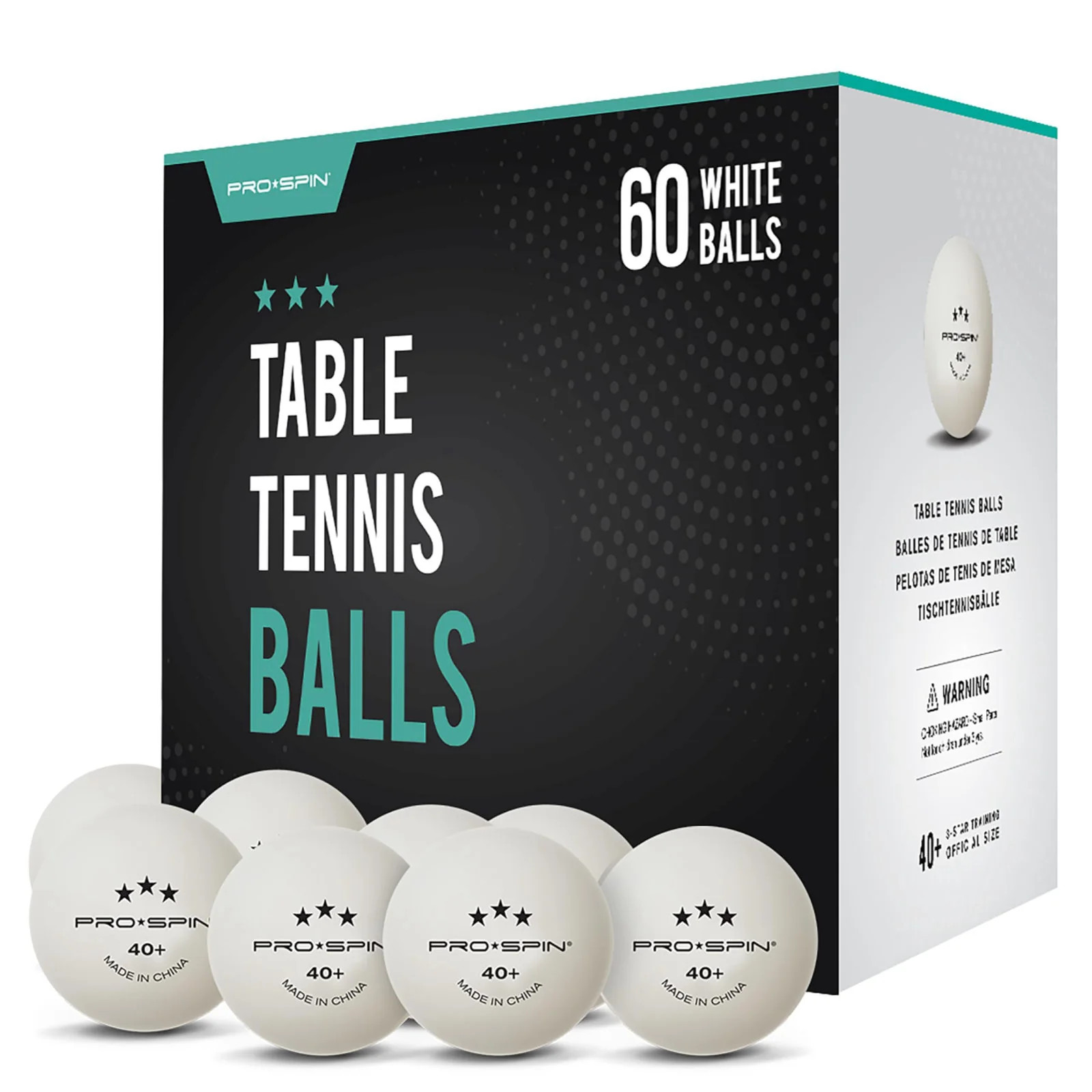 PRO SPIN Ping Pong Balls
