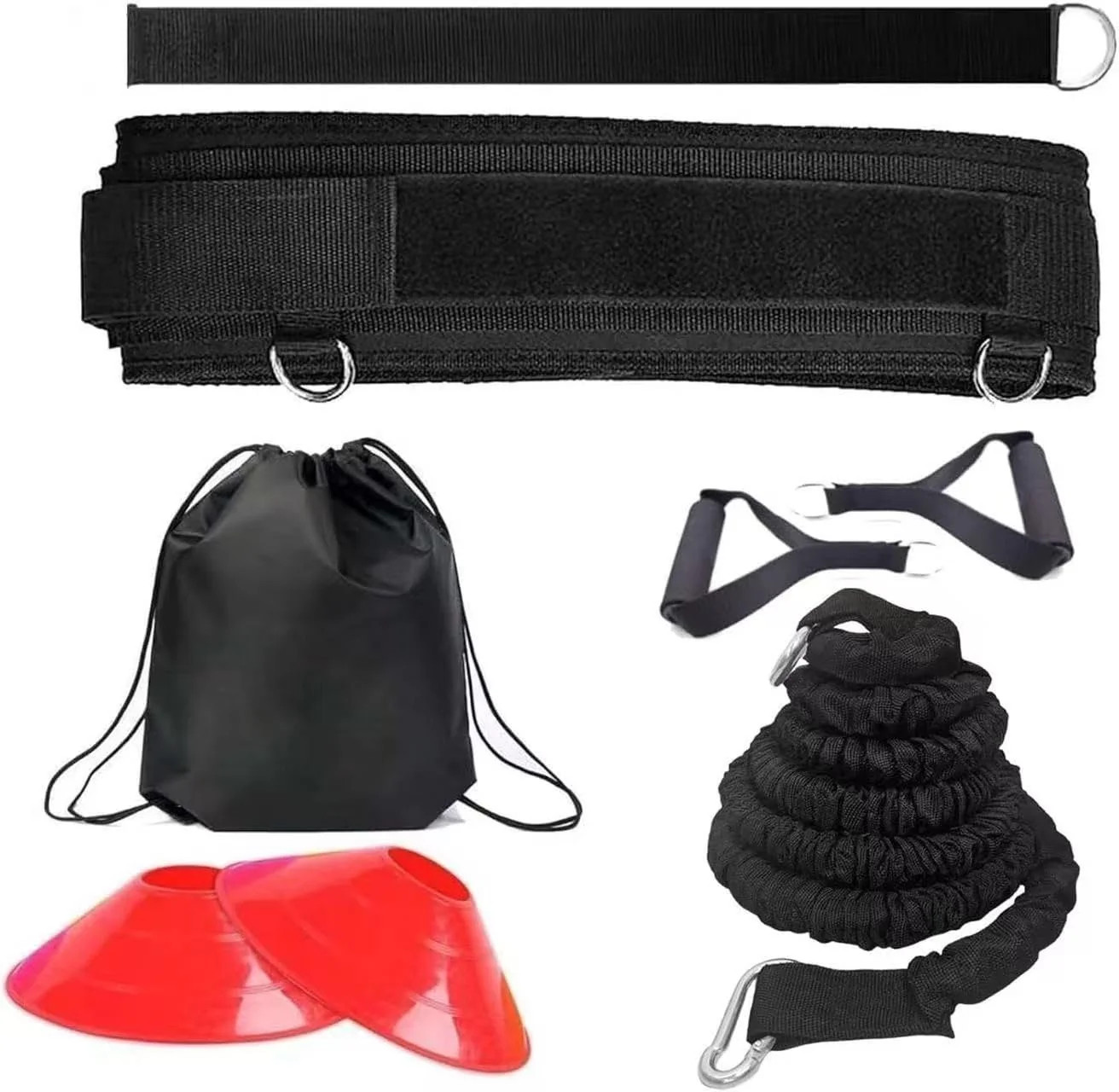 Running Resistance Bands 80lb Speed and Agility Training