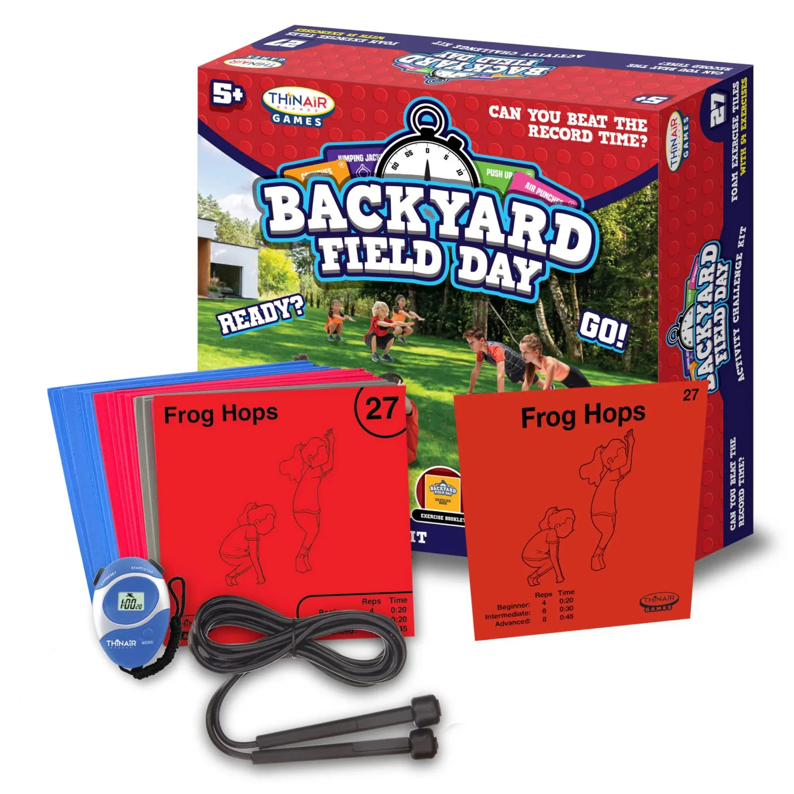 Backyard Field Day Obstacle Course Game 27 Double Sided Foam