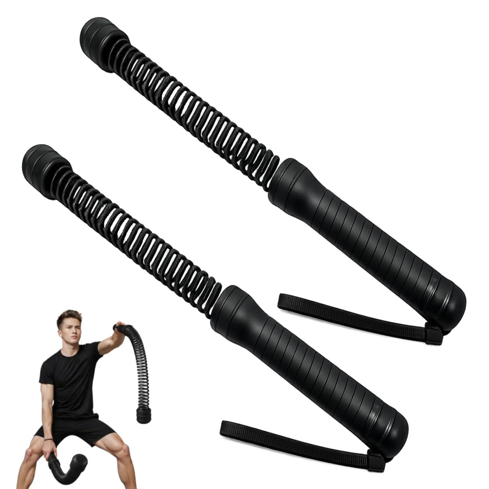 Weighted Ropeless Battle Ropes Cordless Workout Rope for