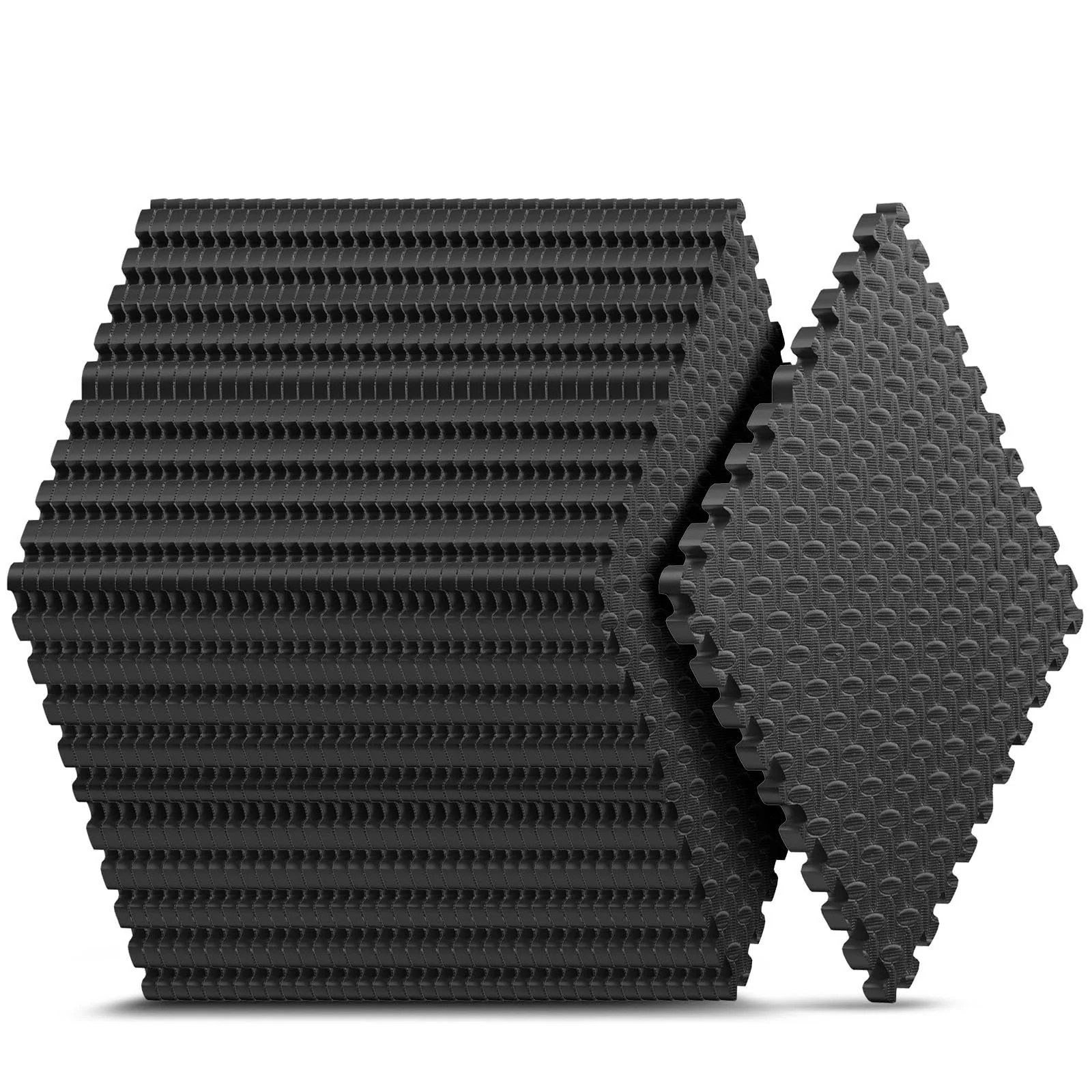 12 Pack 48 sqft Home Gym Mat Puzzle Exercise Mat EVA