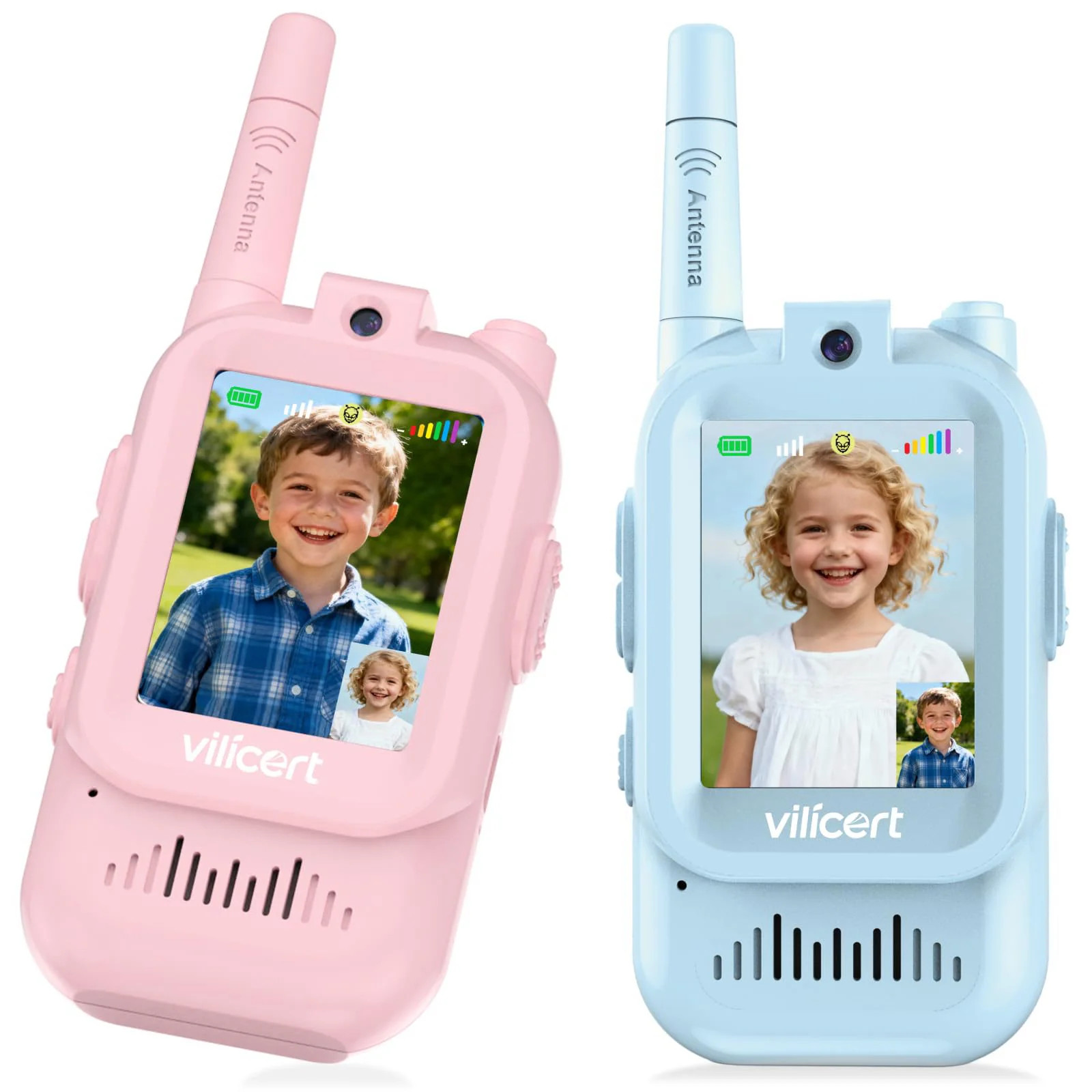 Video Walkie Talkie Toys for Age 3 12 Boys Girls 2 Pack