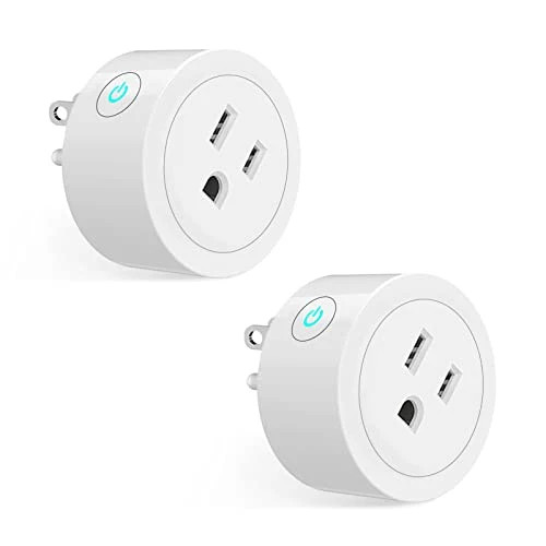 MoesGo Smart Dimmer Plug WiFi Plug in Dimmer for Lamps White