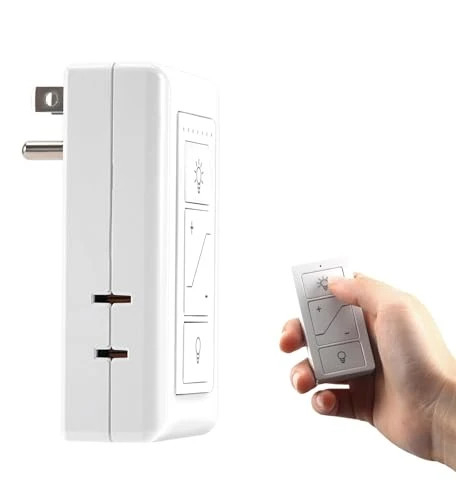 Smart Plug in Dimmer Wireless Dimmer Plug with Remote for