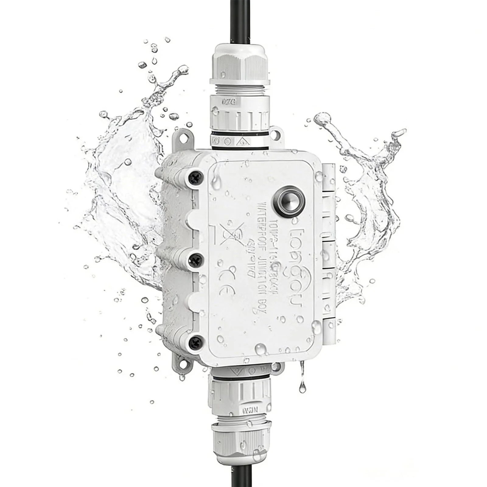 LICAEVEY Outdoor WiFi Junction Box 16A IP67 Water Proof
