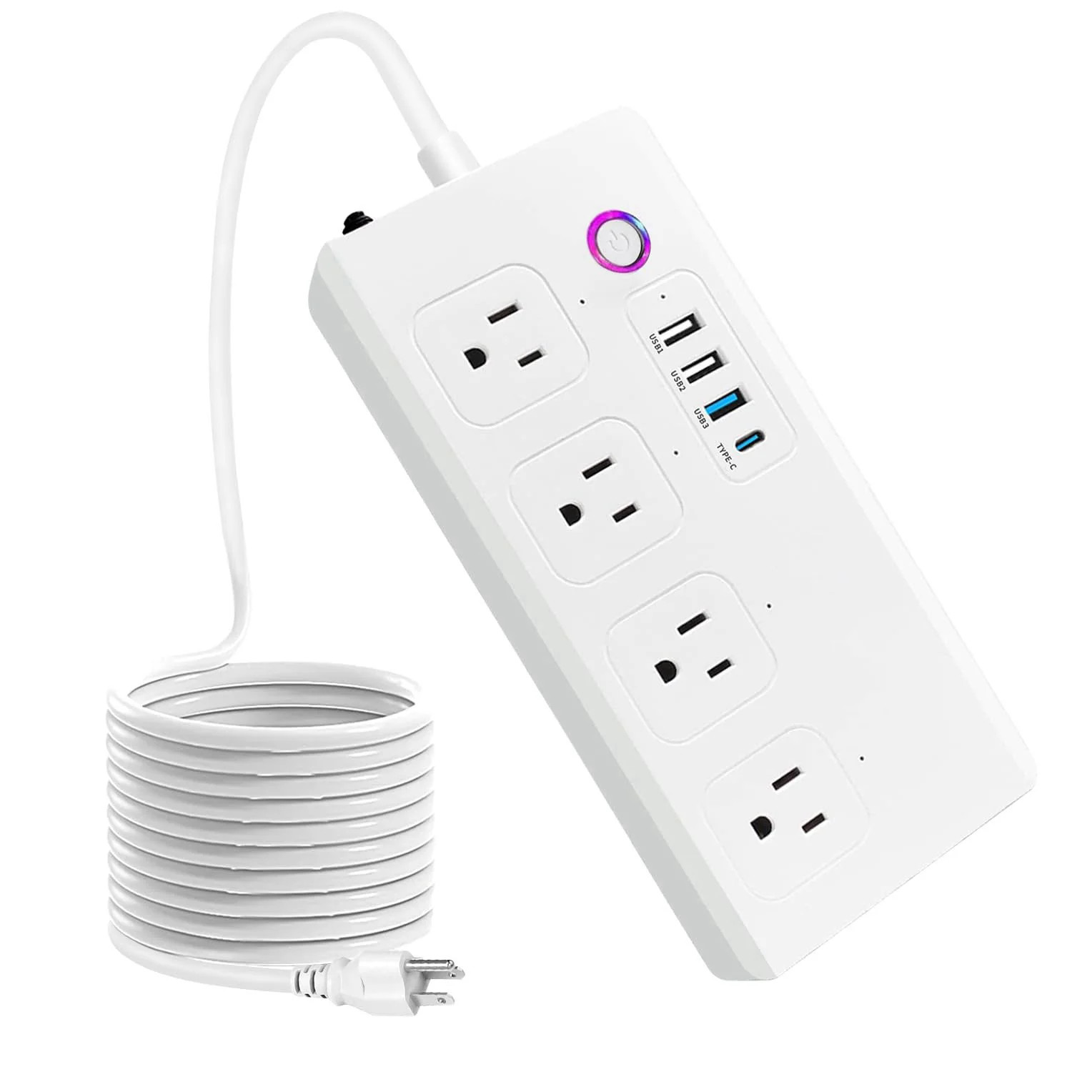 Smart Power Strip Voice Control for Alexa Google