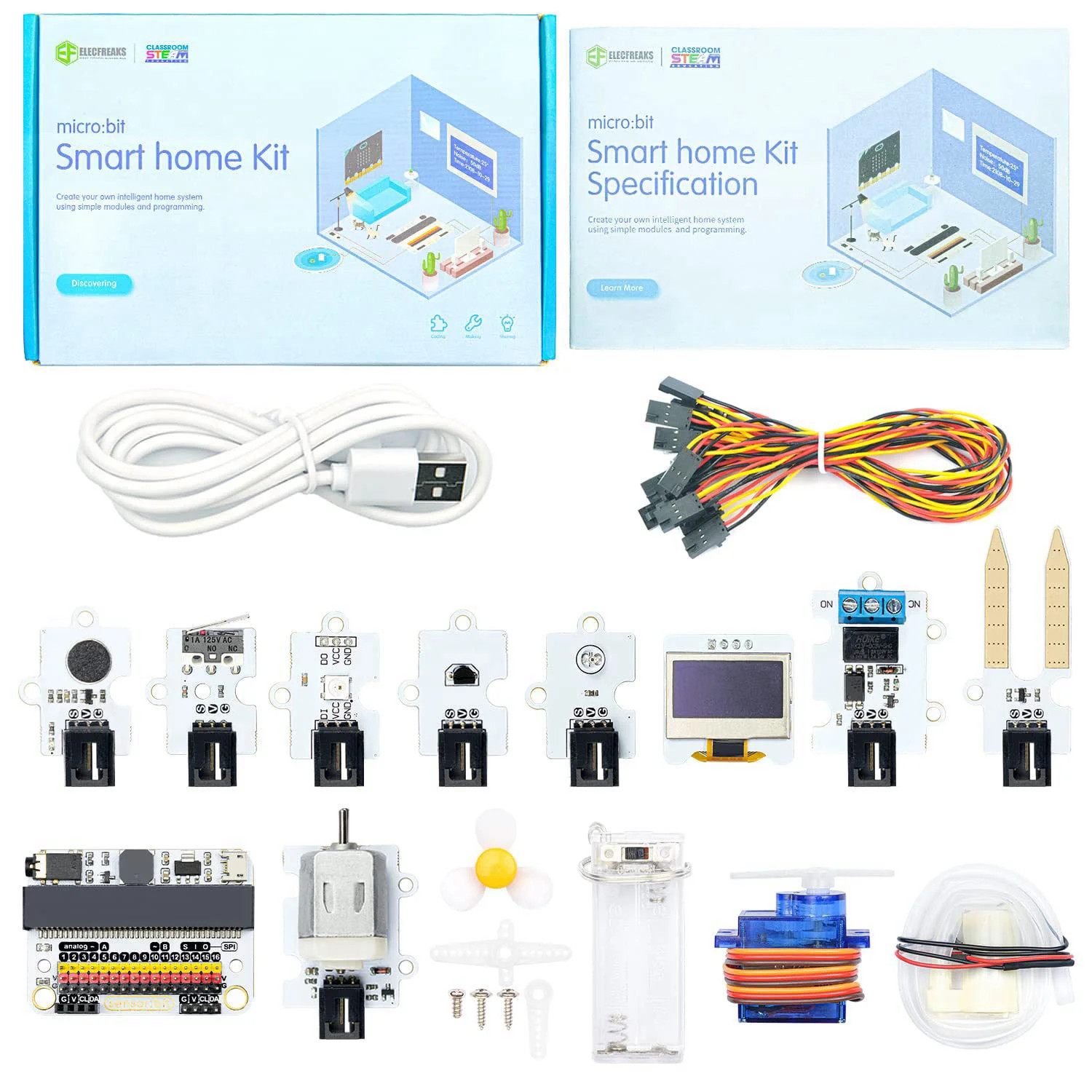 ELECFREAKS microbit Smart Home Kit Micro bit Sensor Starter