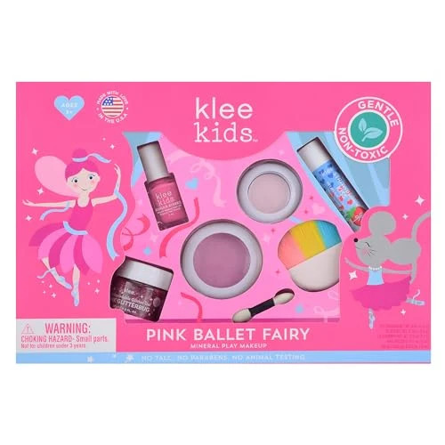 Klee Naturals Deluxe Mineral Play Makeup Kit Kid Friendly