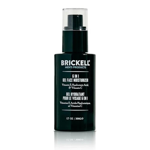 Brickell Men s 6 in 1 Gel Face Moisturizer for Men Gel