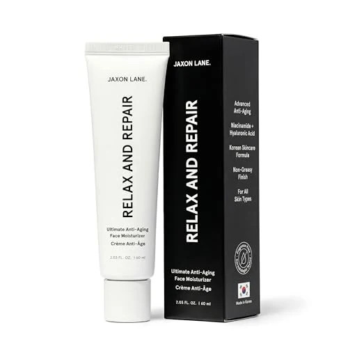 JAXON LANE Relax and Repair Korean Face Moisturizer for Men