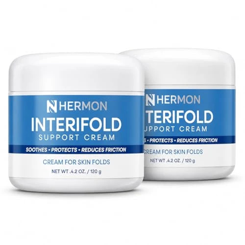 Hermon Intertrigo Cream for Skin Folds Skin Care Chafing