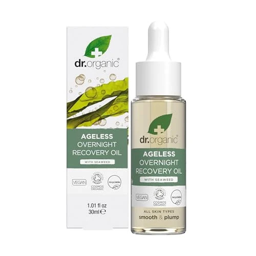 Dr Organic Ageless Overnight Recovery Oil with Seaweed