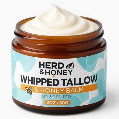 Whipped Tallow and Honey Balm