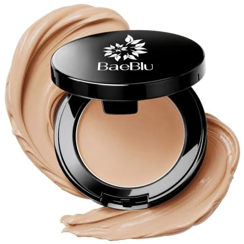 Organic Cream Concealer 100 Natural Full Coverage Dewy