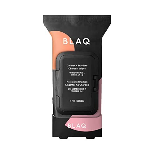 BLAQ Activated Charcoal Face Wipes