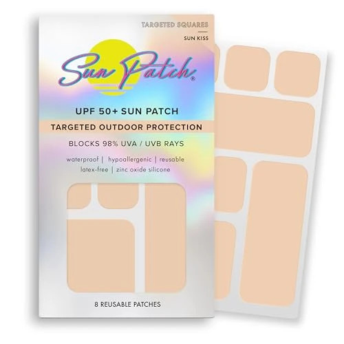 Sun Patch Hypoallergenic Sun Screen Square Shaped Patches