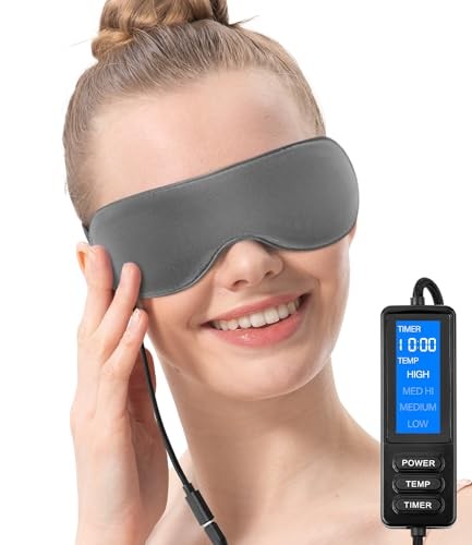 Aroma Season Heated Eye Mask Warm Eye Compress for Daily Use