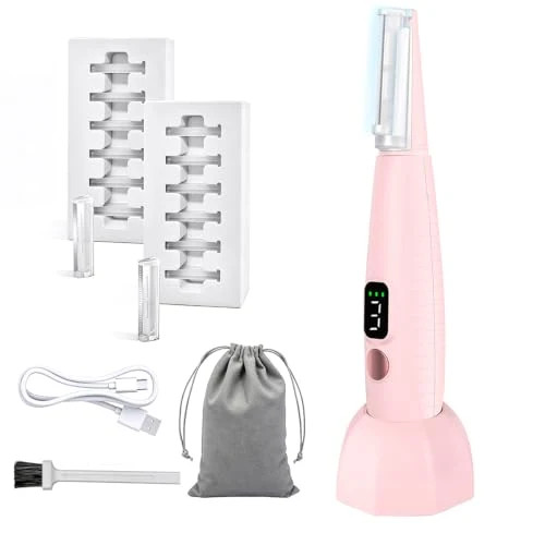 Sonic Dermaplane Razor for Women Peach Fuzz Hair Removal