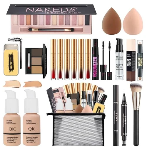 All in One Makeup Kit for Women Full Kit Travel Make Up Gift