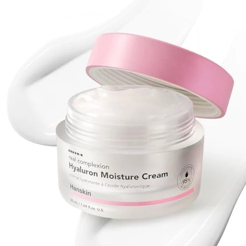 Hanskin Hyaluron Moisture Cream Face Moisturizer for Dry