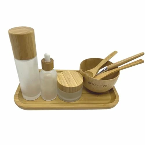 Face Mask Mixing Bowl Set Bamboo 8 Pcs Diy Facemask Mixing
