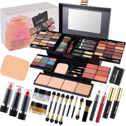 coliusa 58 Color Professional Makeup pallet Makeup Kit for