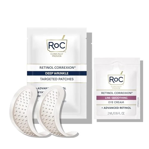 RoC Retinol Correxion Forehead Wrinkle Patches Hyaluronic