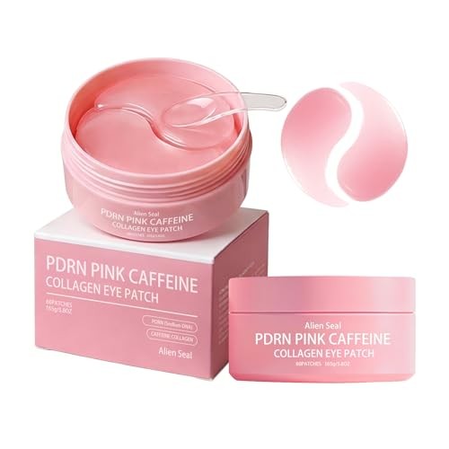 Alien Seal PDRN Pink Caffeine Collagen Eye Patch for Night