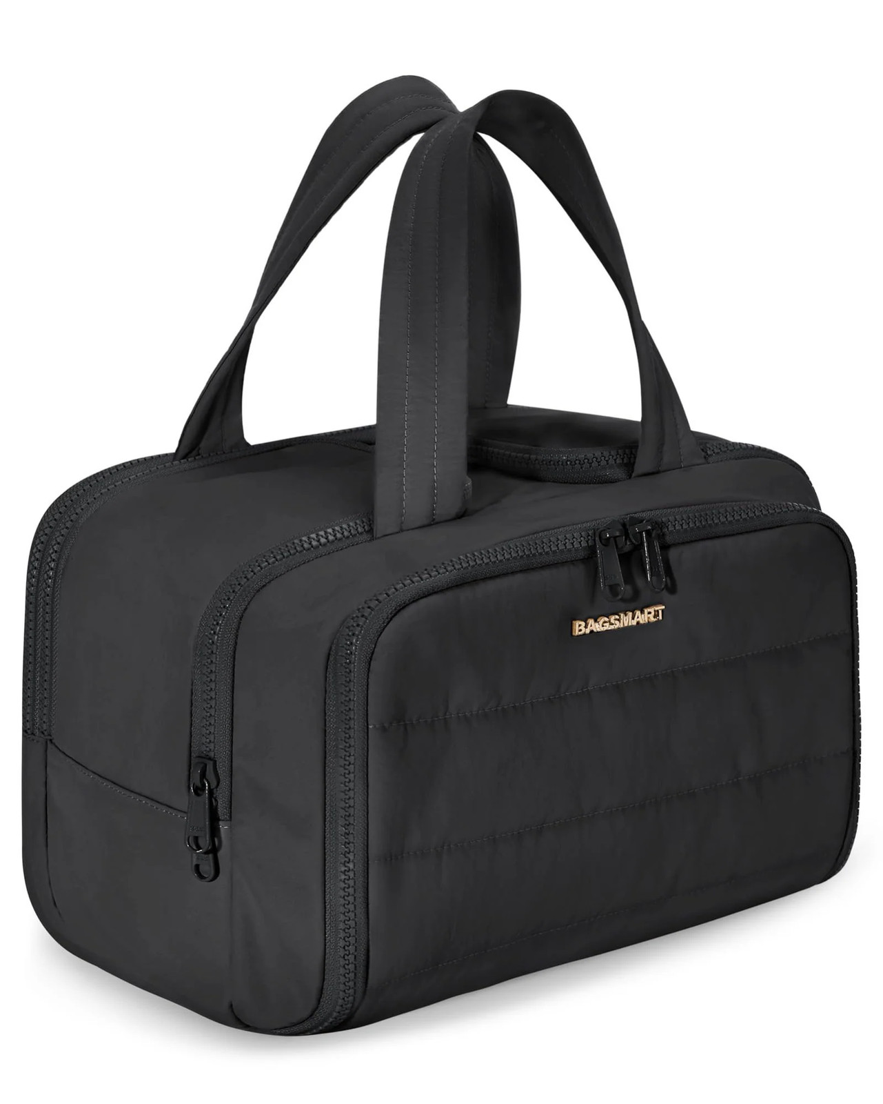 BAGSMART Travel Toiletry Bag Lightweight Large Wide open
