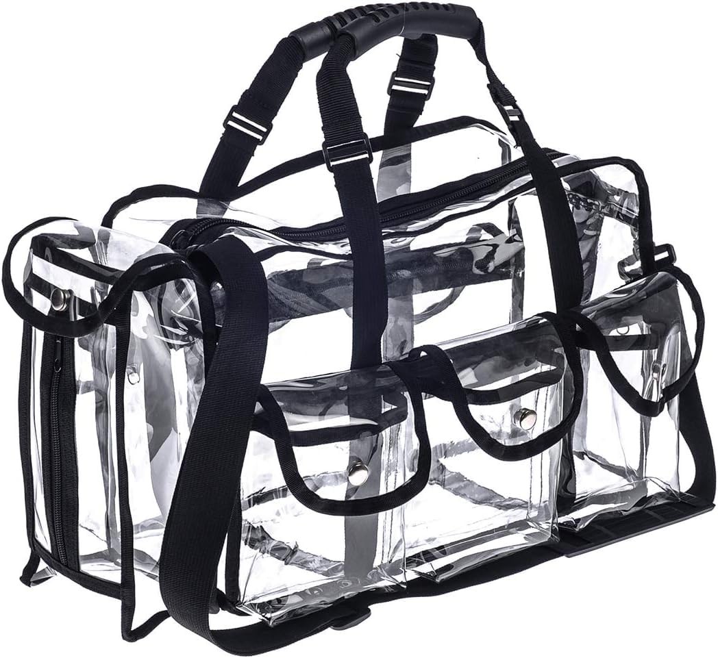 Professional Clear PVC Makeup Kits Organizer Make up Set Bag