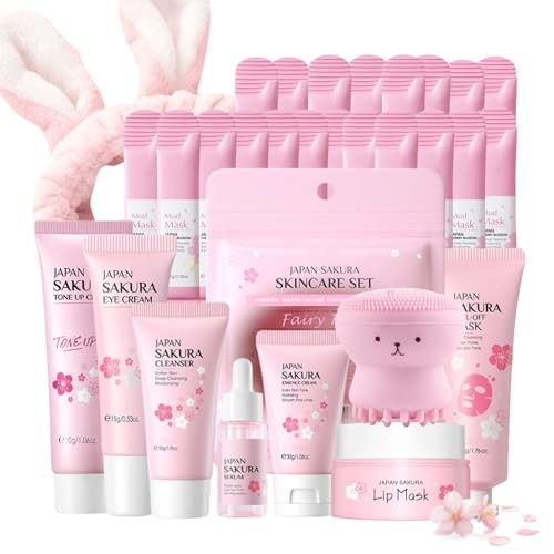 Japan Sakura Skin Care Set for Teen Girls