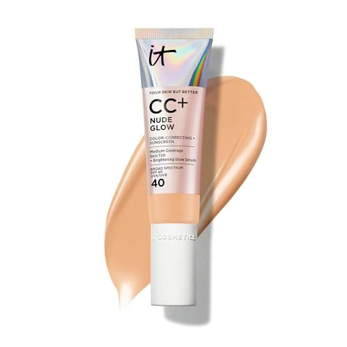 IT Cosmetics CC Cream Nude Glow Foundation with SPF 40