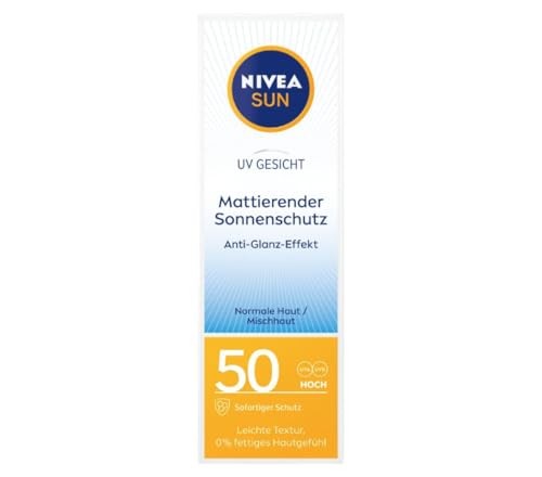 NIVEA Shine Control Face Cream Bundle 2 x 50 ml Lightweight